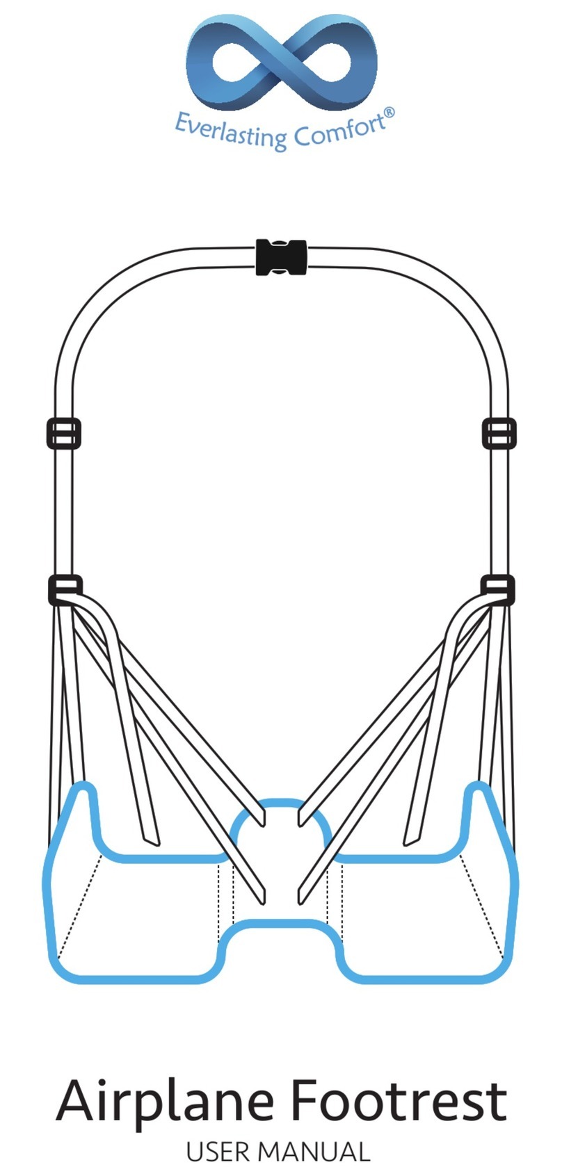 Everlasting Comfort Airplane Footrest user manual