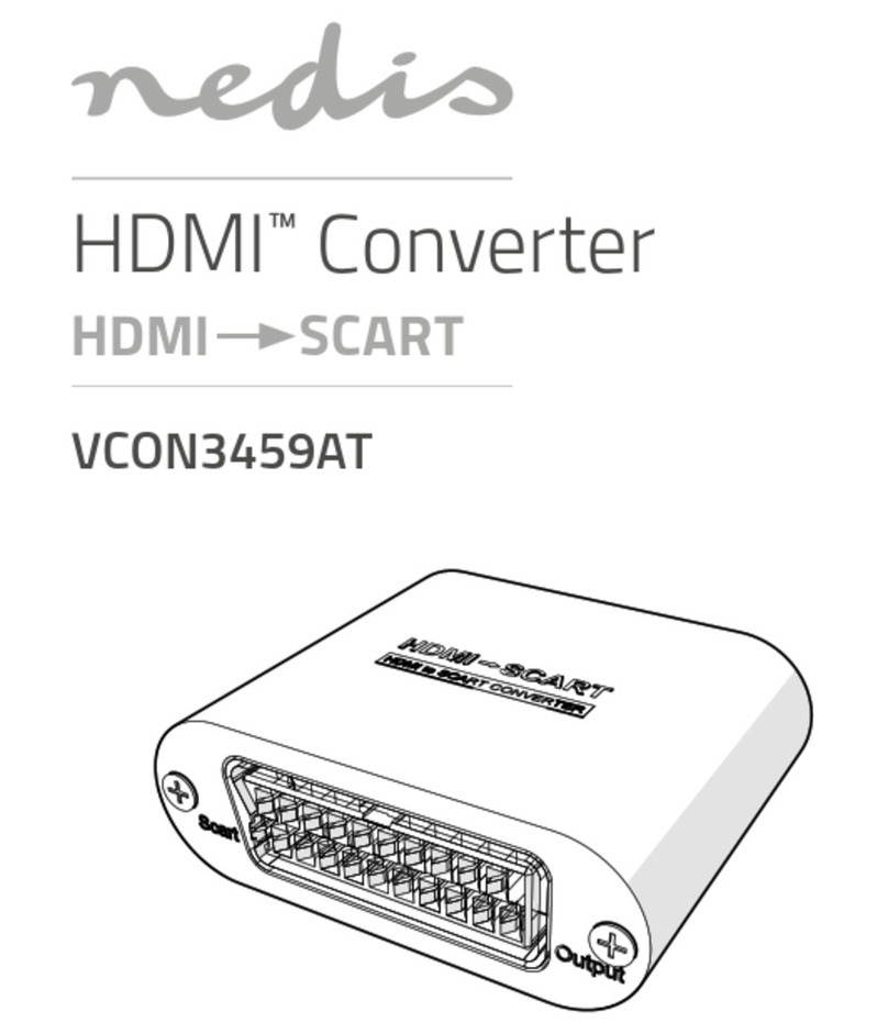 nedis VCON3459AT quick start guide