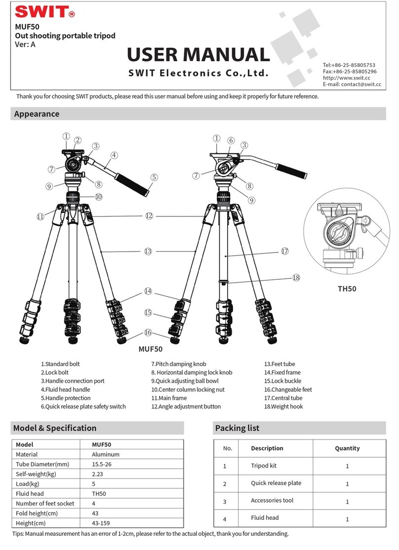 SWIT MUF50 user manual