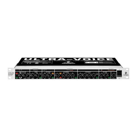Behringer Ultra-Voice VX2000 User manual