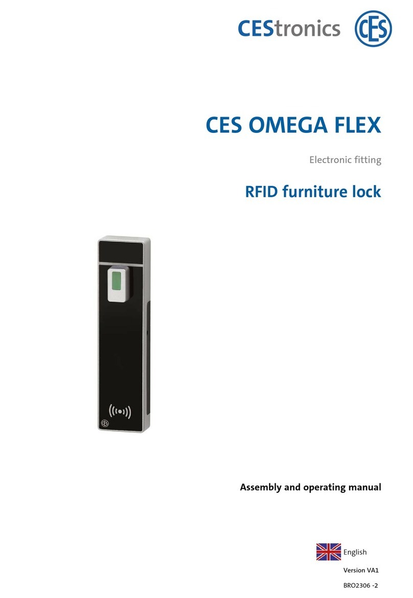 CEStronics Omega Flex Assembly and operating manual