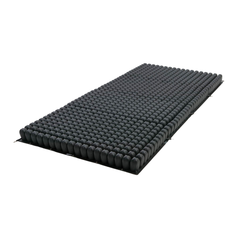 Permobil ROHO DRY FLOATATION Mattress Overlay User manual Permobil ROHO DRY FLOATATION Mattress Overlay User manual
