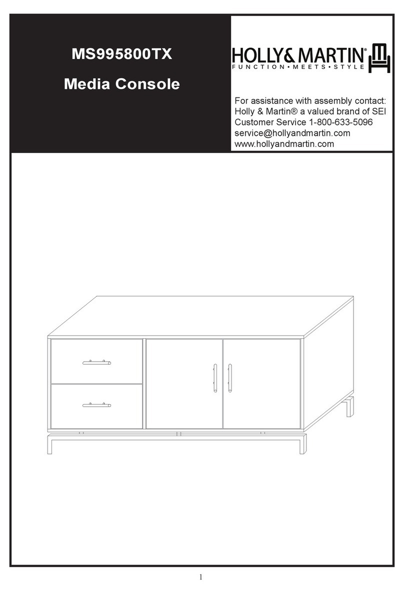 HOLLY&MARTIN MS995800TX Assembly instructions HOLLY&MARTIN MS995800TX Assembly instructions