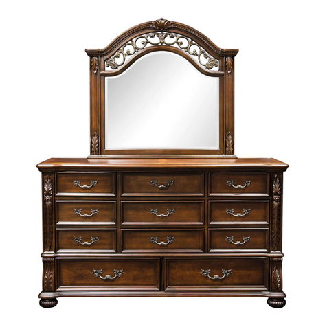 Furniture of America Arthur CM7587D Assembly instructions