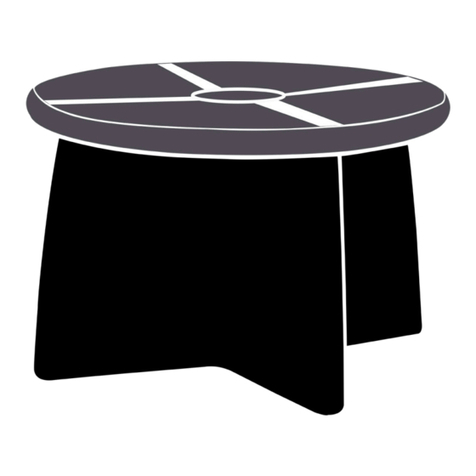 Pineapple RYNO DINING TABLE User manual Pineapple RYNO DINING TABLE User manual