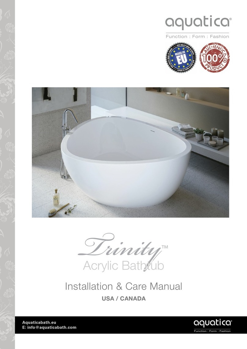 Aquatica Digital Trinity Installation & Care Manual