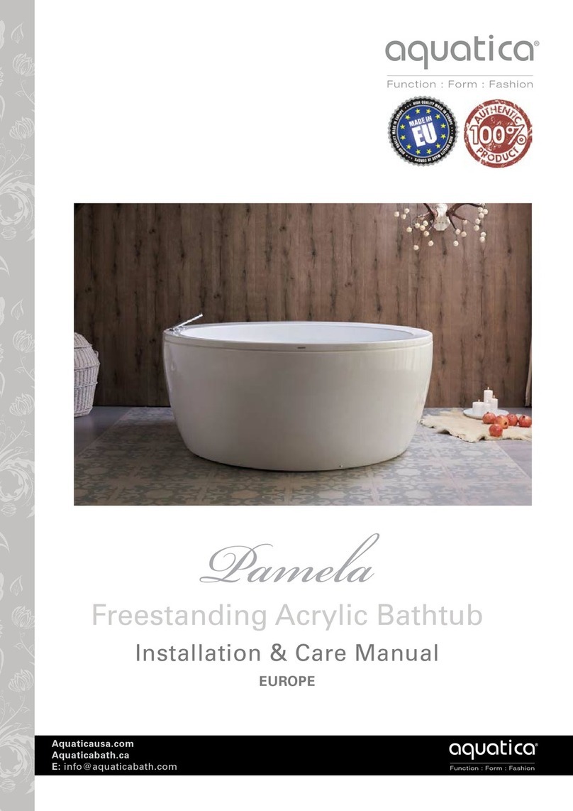 Aquatica Digital Pamela Installation & Care Manual