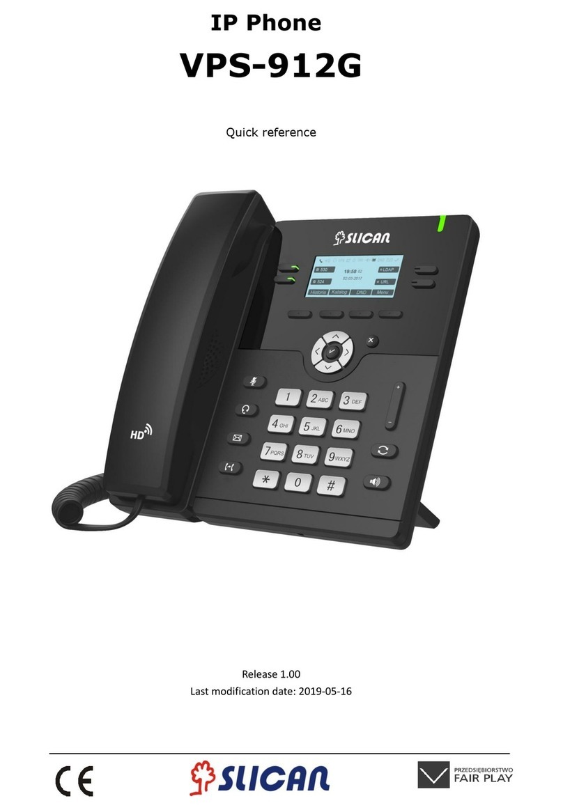 Slican VPS-912G quick reference