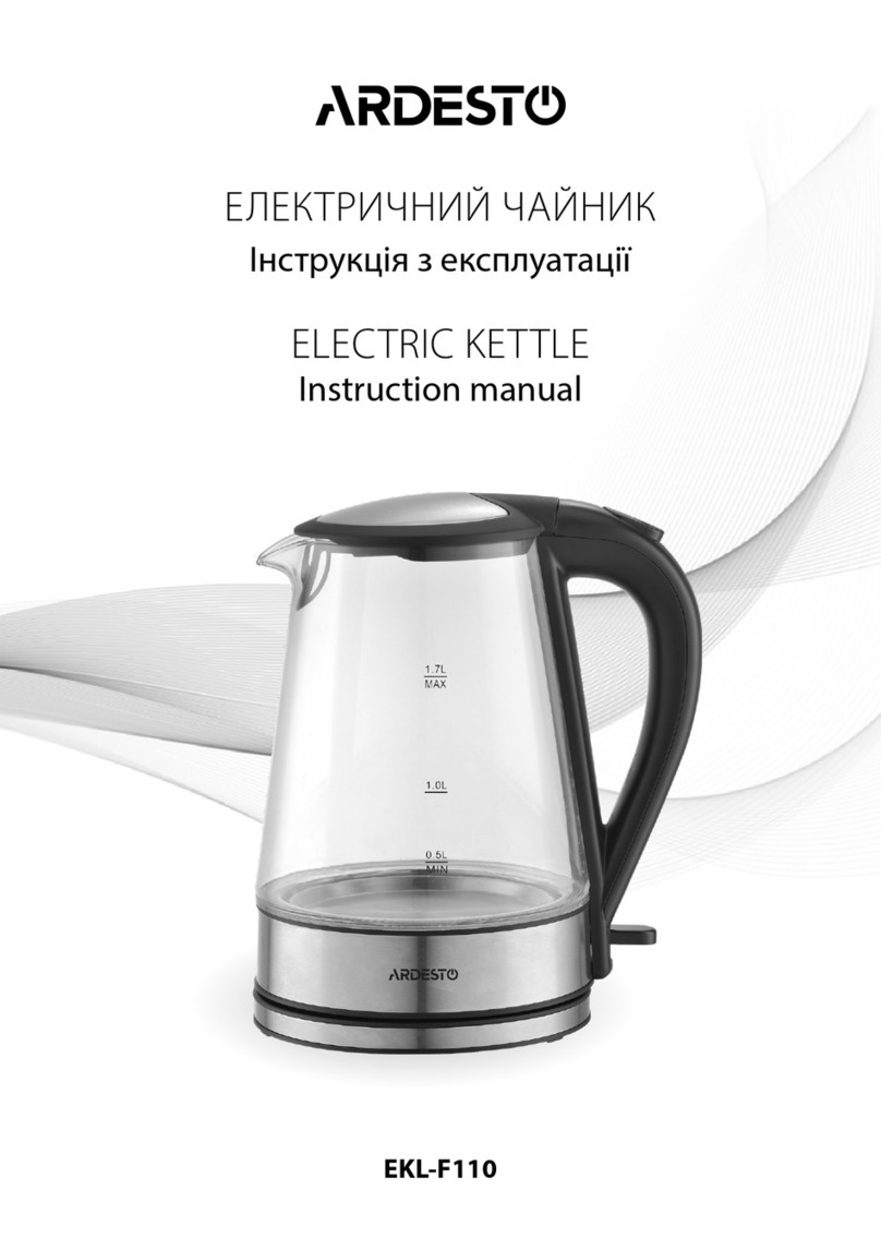 ARDESTO EKL-F110 instruction manual