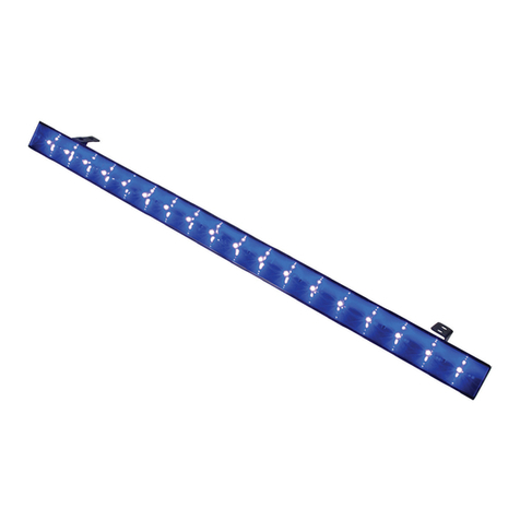 ADJ ECO UV BAR DMX User manual