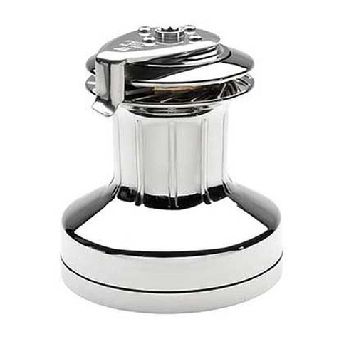 Ronstan ANDERSEN Compact Motor 58ST User manual Ronstan ANDERSEN Compact Motor 58ST User manual