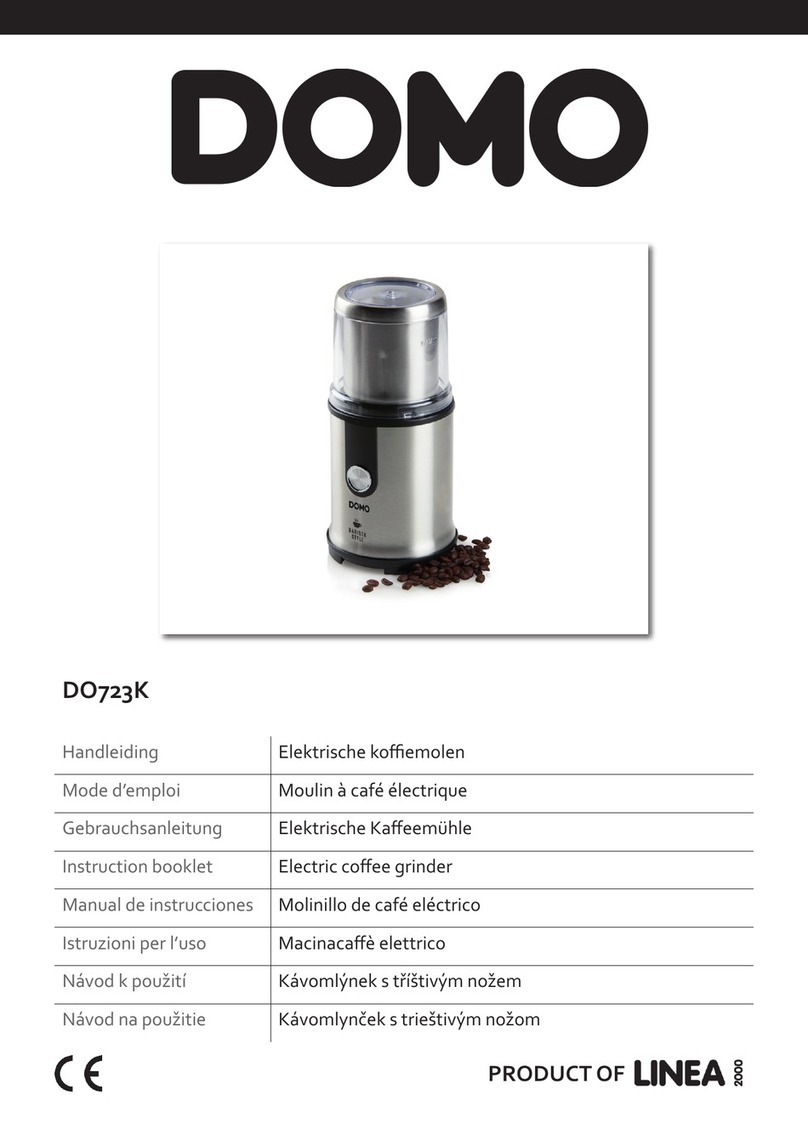 Linea 2000 DOMO DO723K Instruction booklet