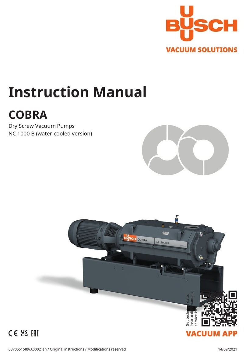 BUSCH COBRA NC 1000 B User manual