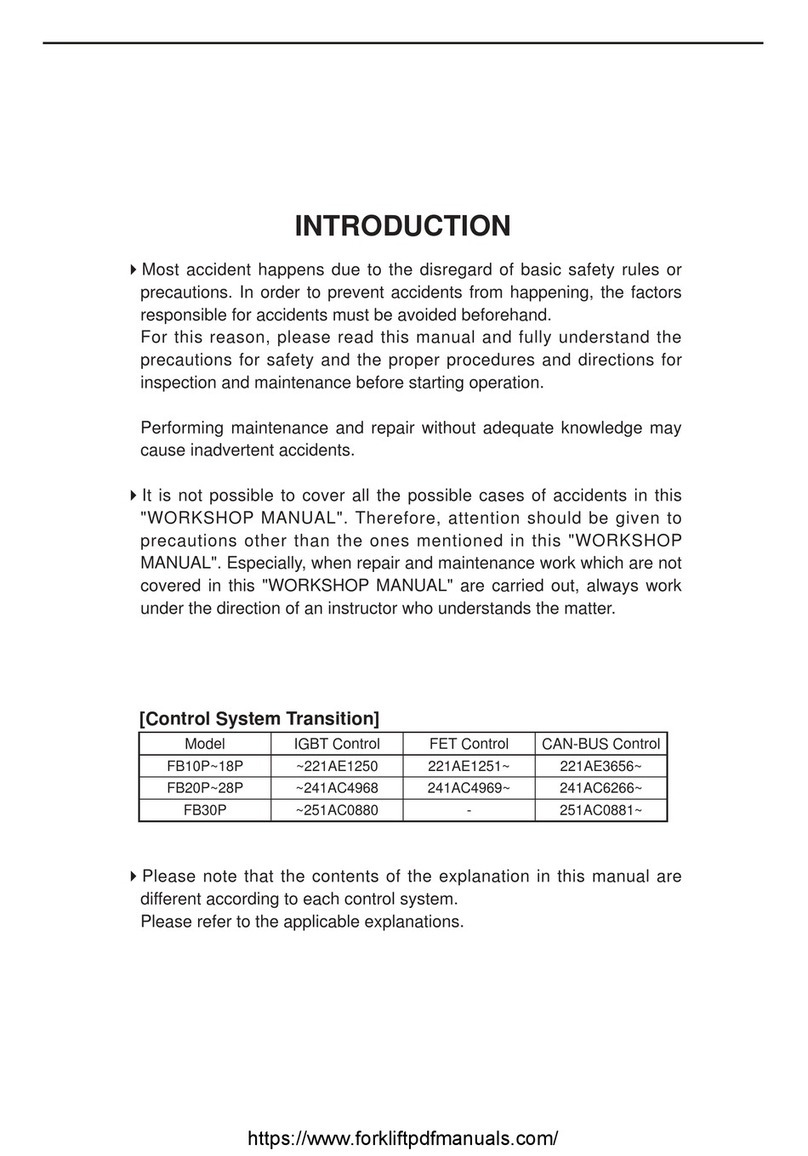 Nippon FB10P Workshop manual