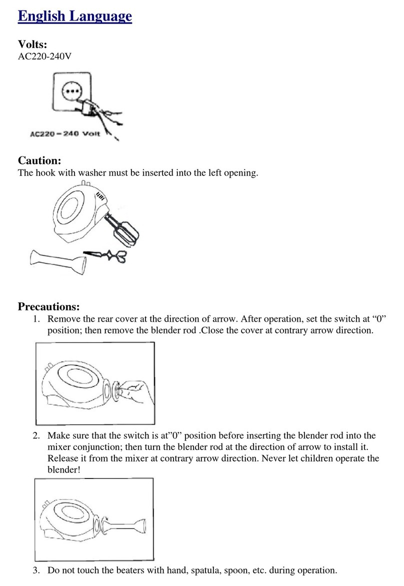 SAPIRHOME SP-1110-GP User manual