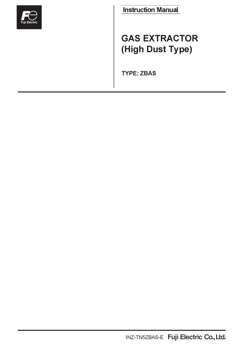 Fuji Electric ZBAS User manual