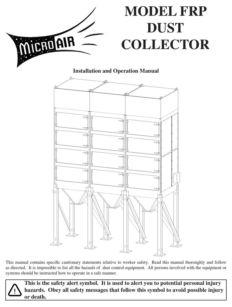 MICRO-AIR FRP User manual