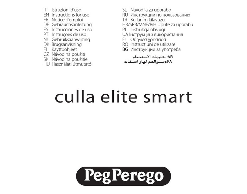 Peg-Perego Culla elite smart User manual