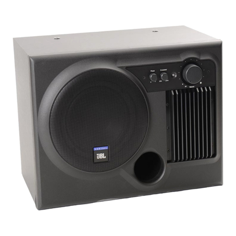 JBL CONTROL SUB 6 Service manual