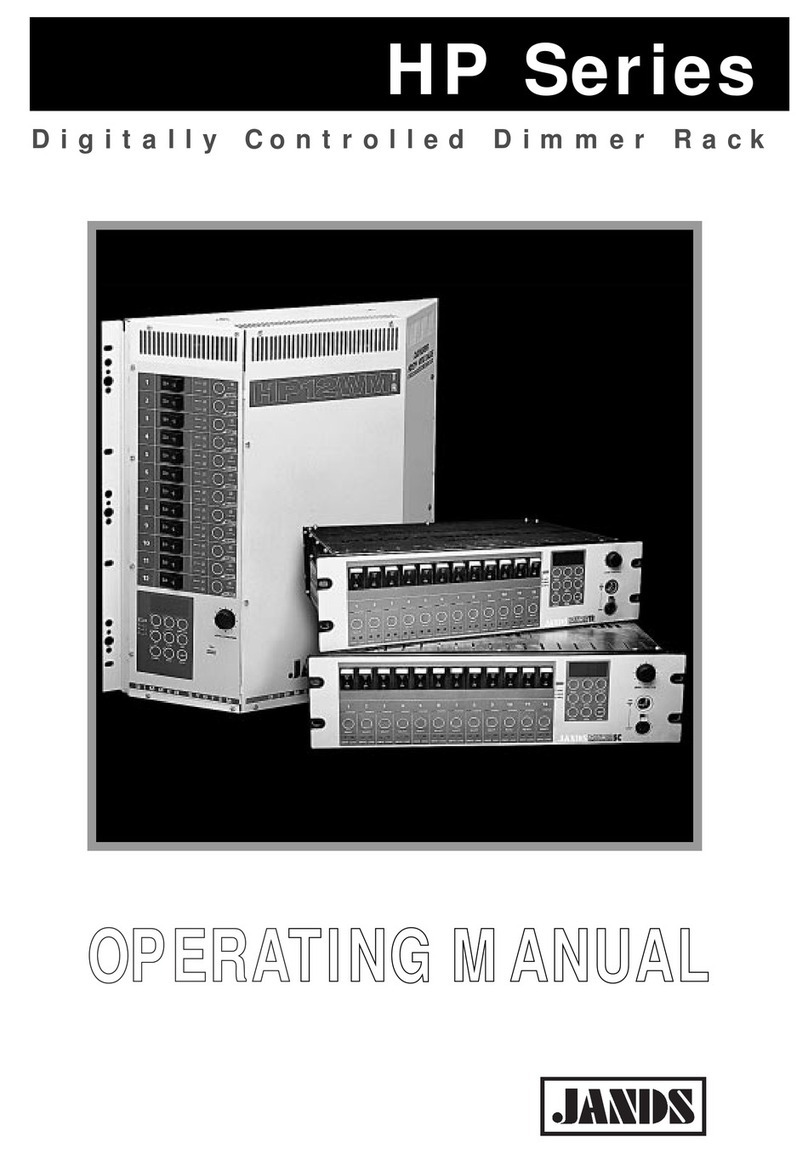 Jands HP Series operating manual