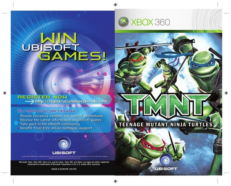 Ubi Soft TMNT User manual