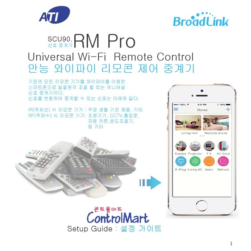 ATI Technologies BroadLink RM Pro User manual