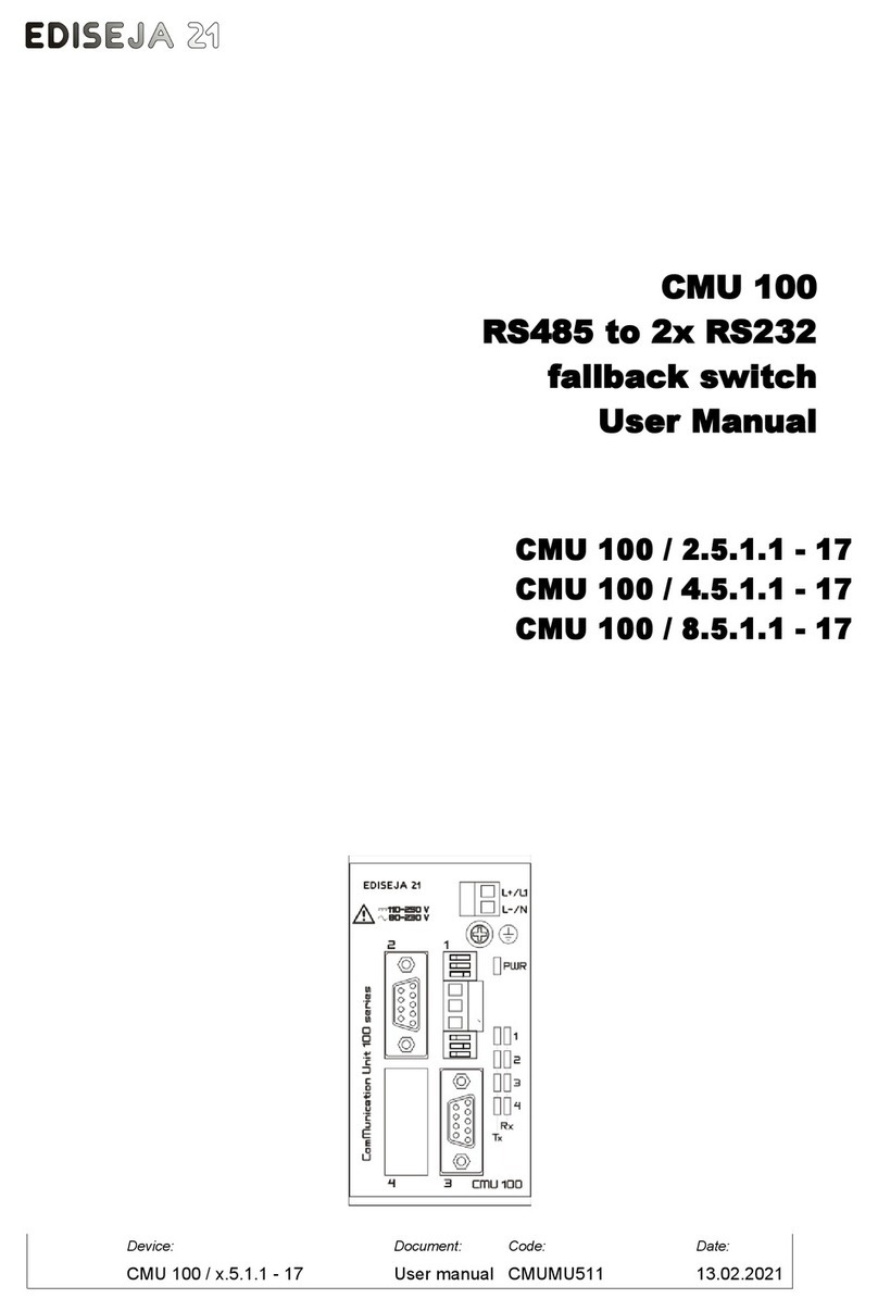 Ediseja 21 CMU 100 / 2.5.1.1 - 17 user manual