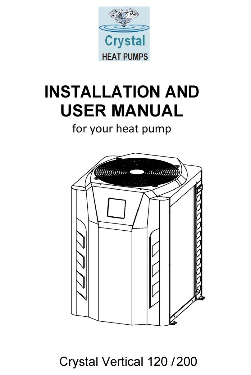 Crystal Vertical 120 Installation and user manual