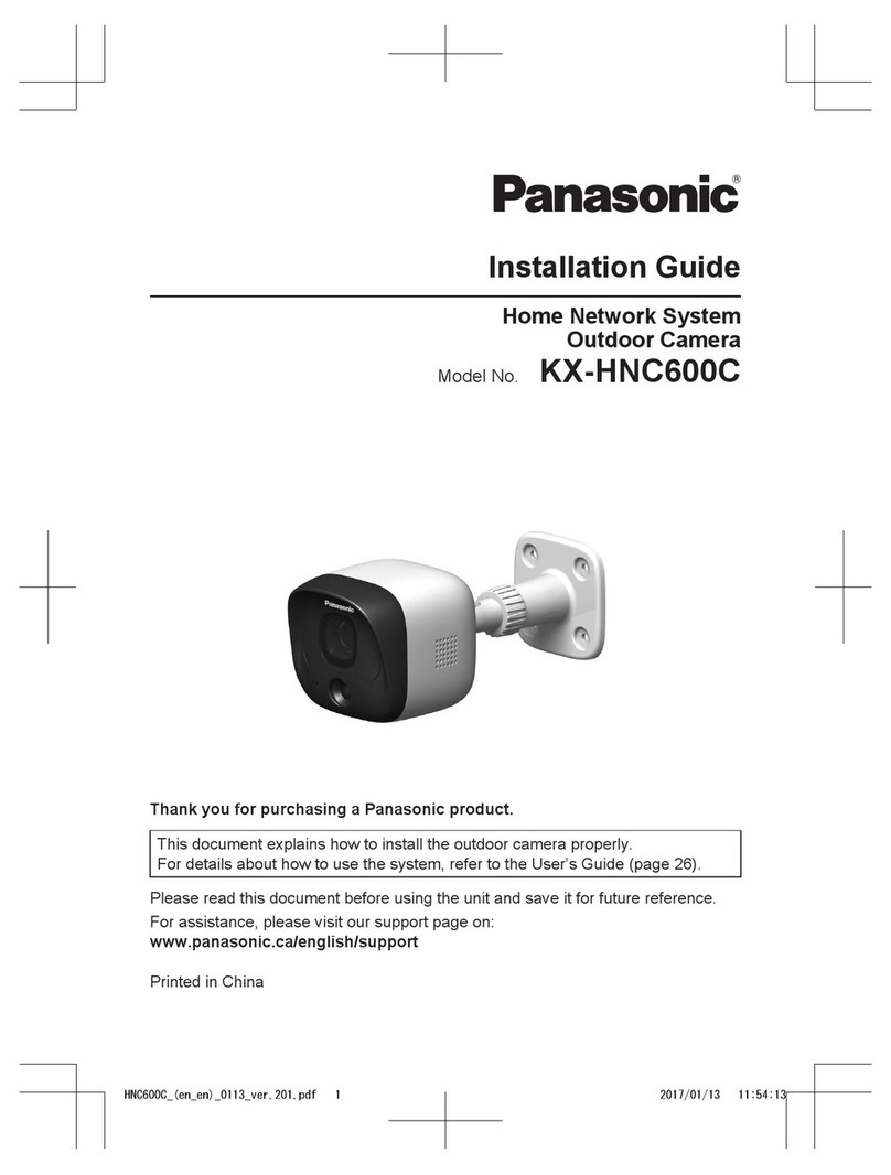 Panasonic KX-HNC600C installation guide