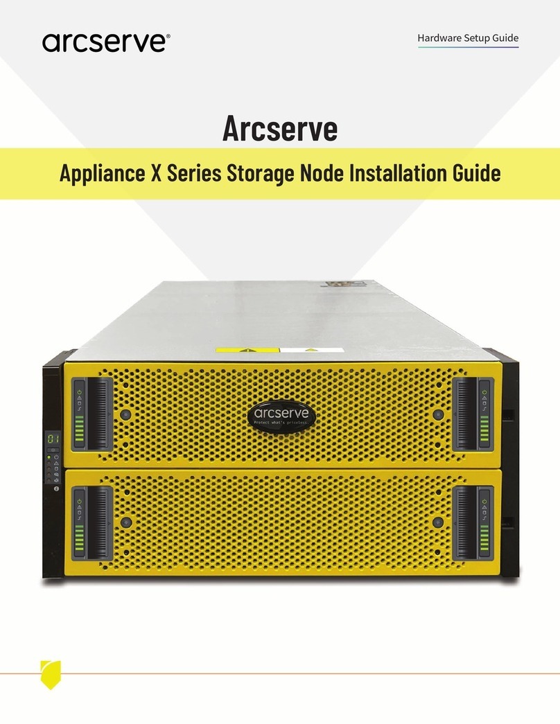 Arcserve Appliance X Series User manual