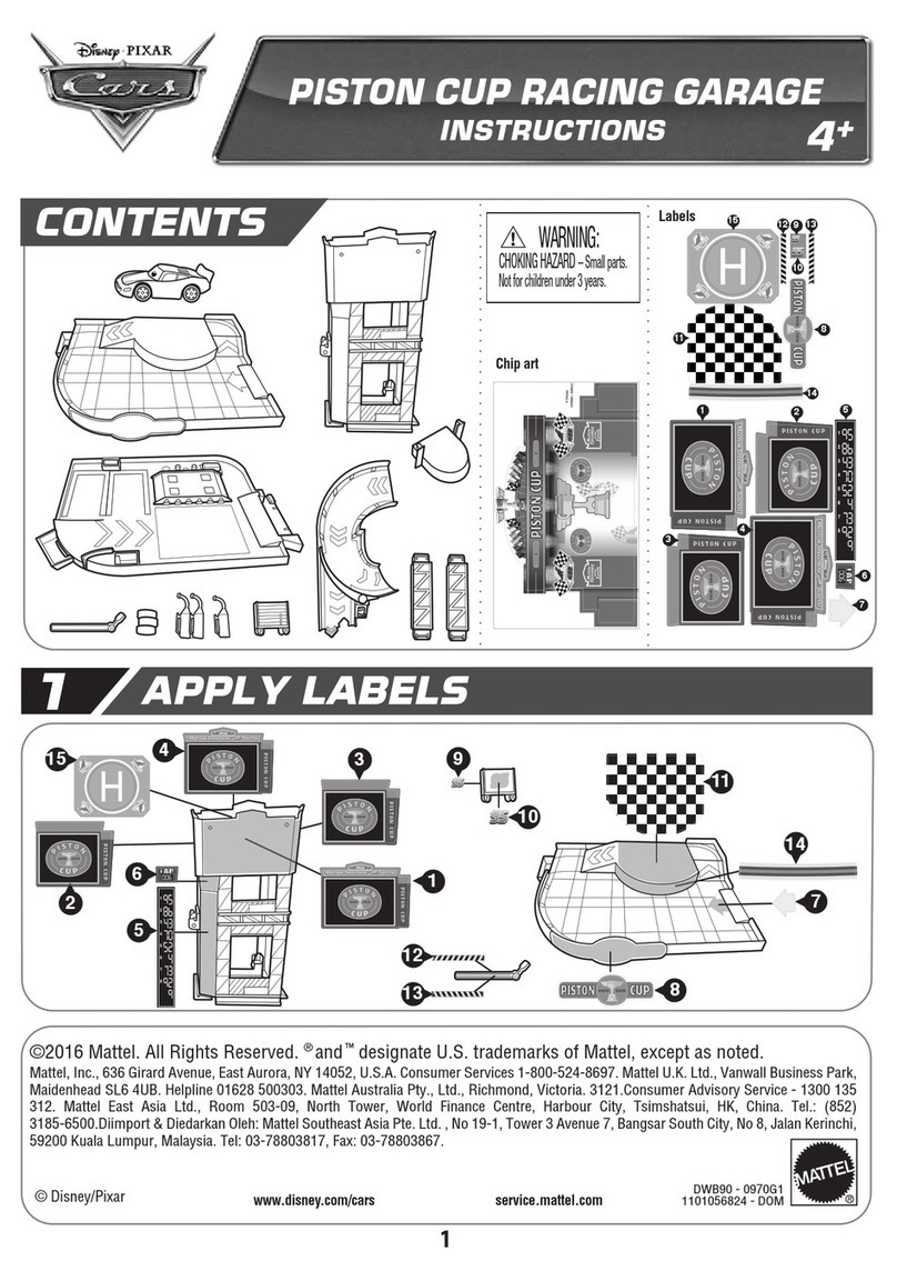 Mattel FBT08 instructions