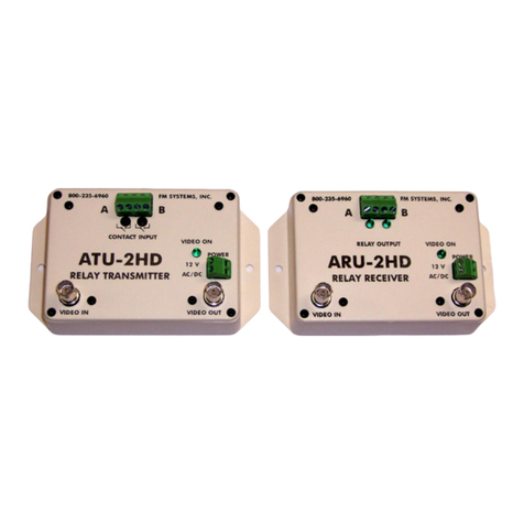FM Systems ATU-2HD Instruction book