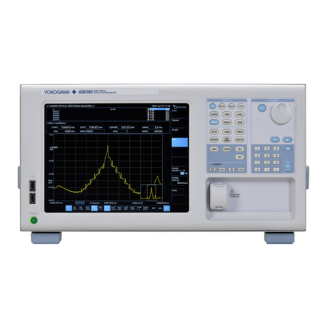 YOKOGAWA AQ6380 User manual YOKOGAWA AQ6380 User manual