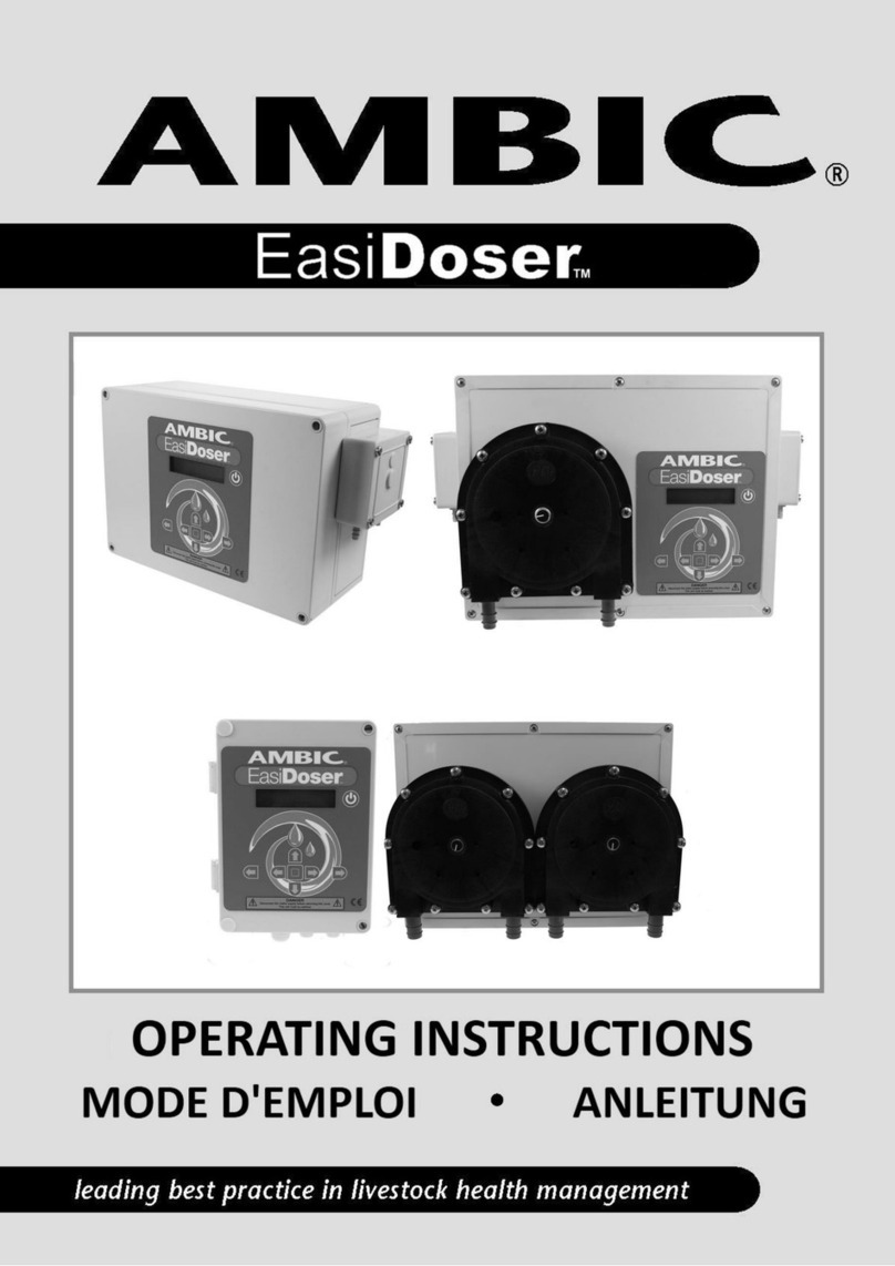 AMBIC EasiDoser operating instructions