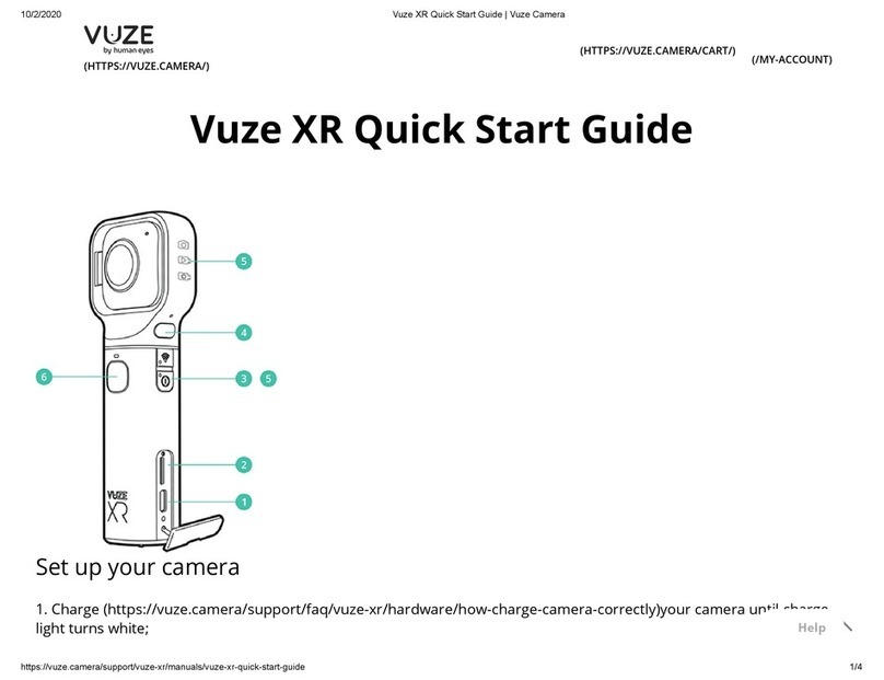 Human Eyes Vuze XR quick start guide