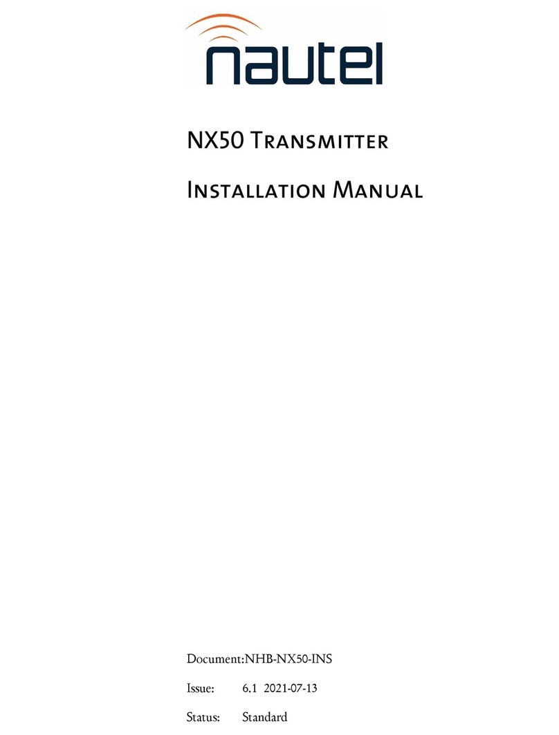 Nautel NX50 User manual Nautel NX50 User manual