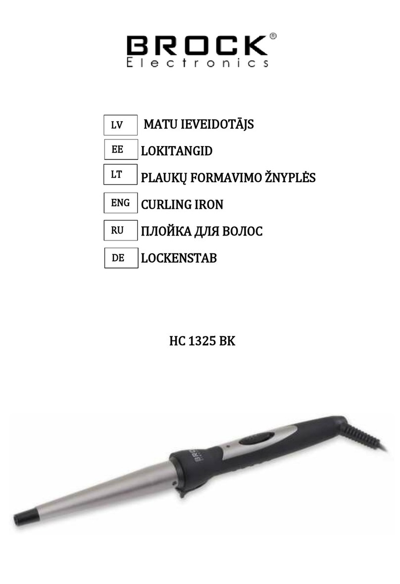 Brock HC 1325 BK User manual