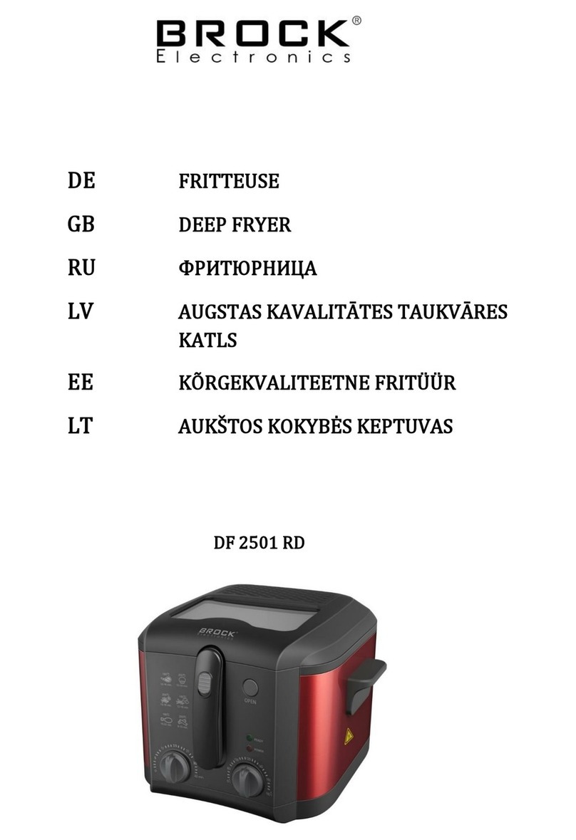Brock DF 2501 RD manual