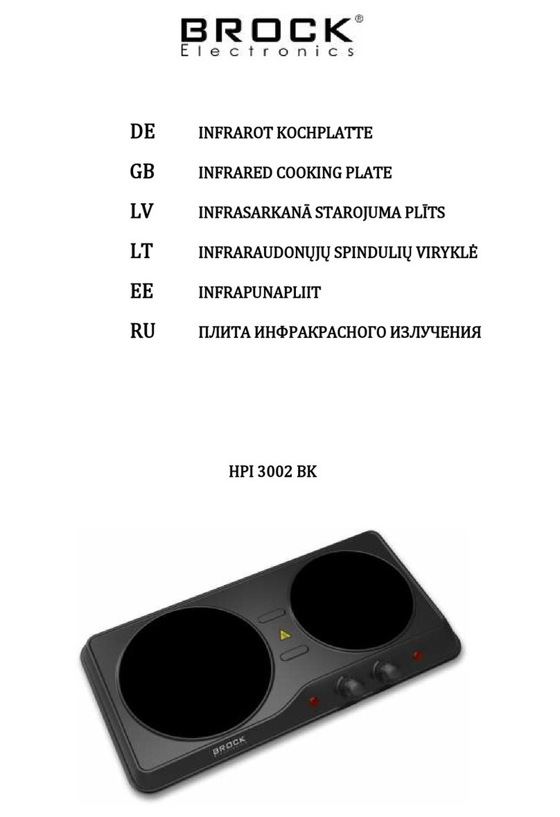 Brock HPI 3002 BK manual