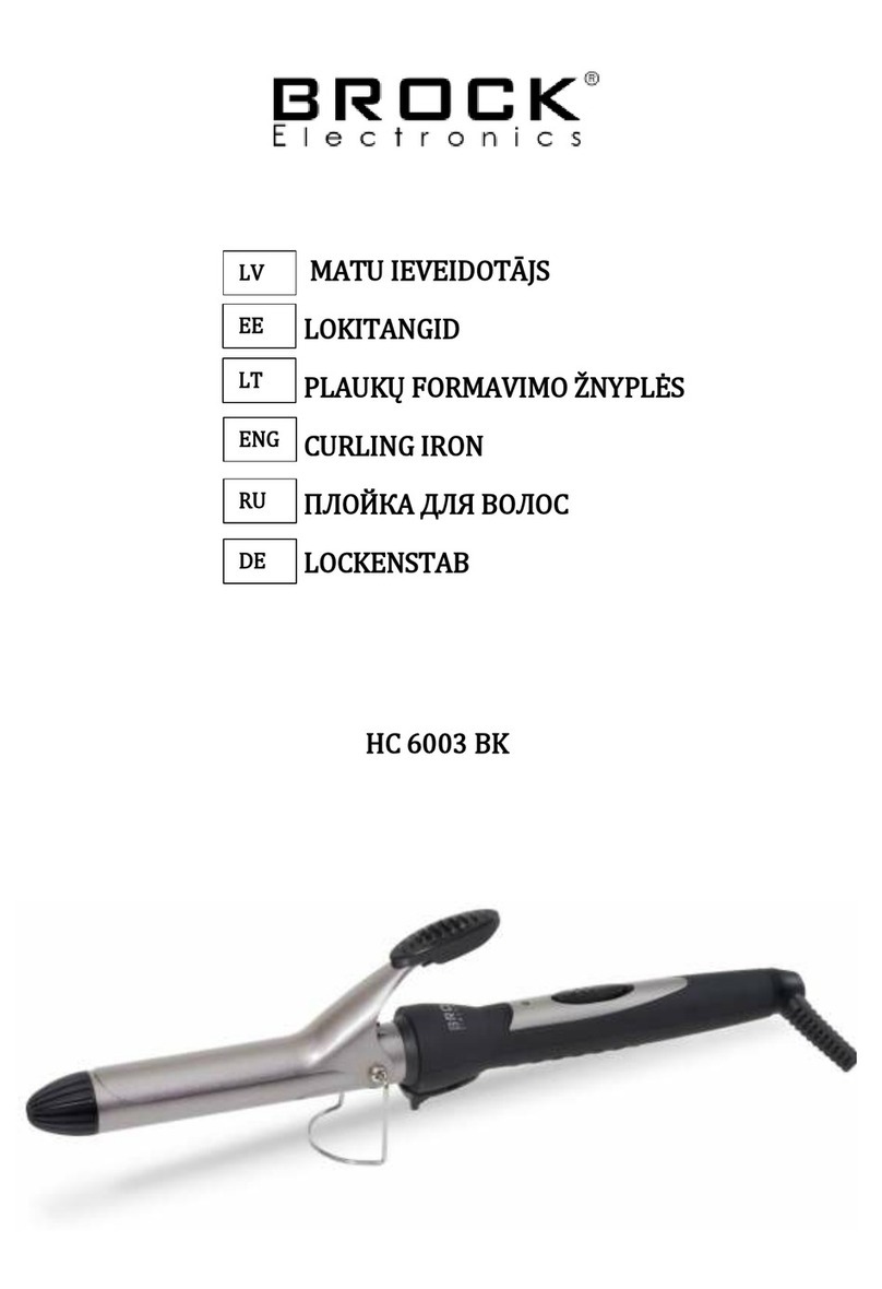 Brock HC 6003 BK manual