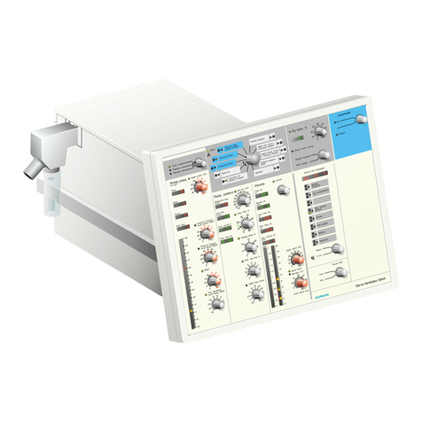 Siemens Servo Ventilator 300 User manual Siemens Servo Ventilator 300 User manual