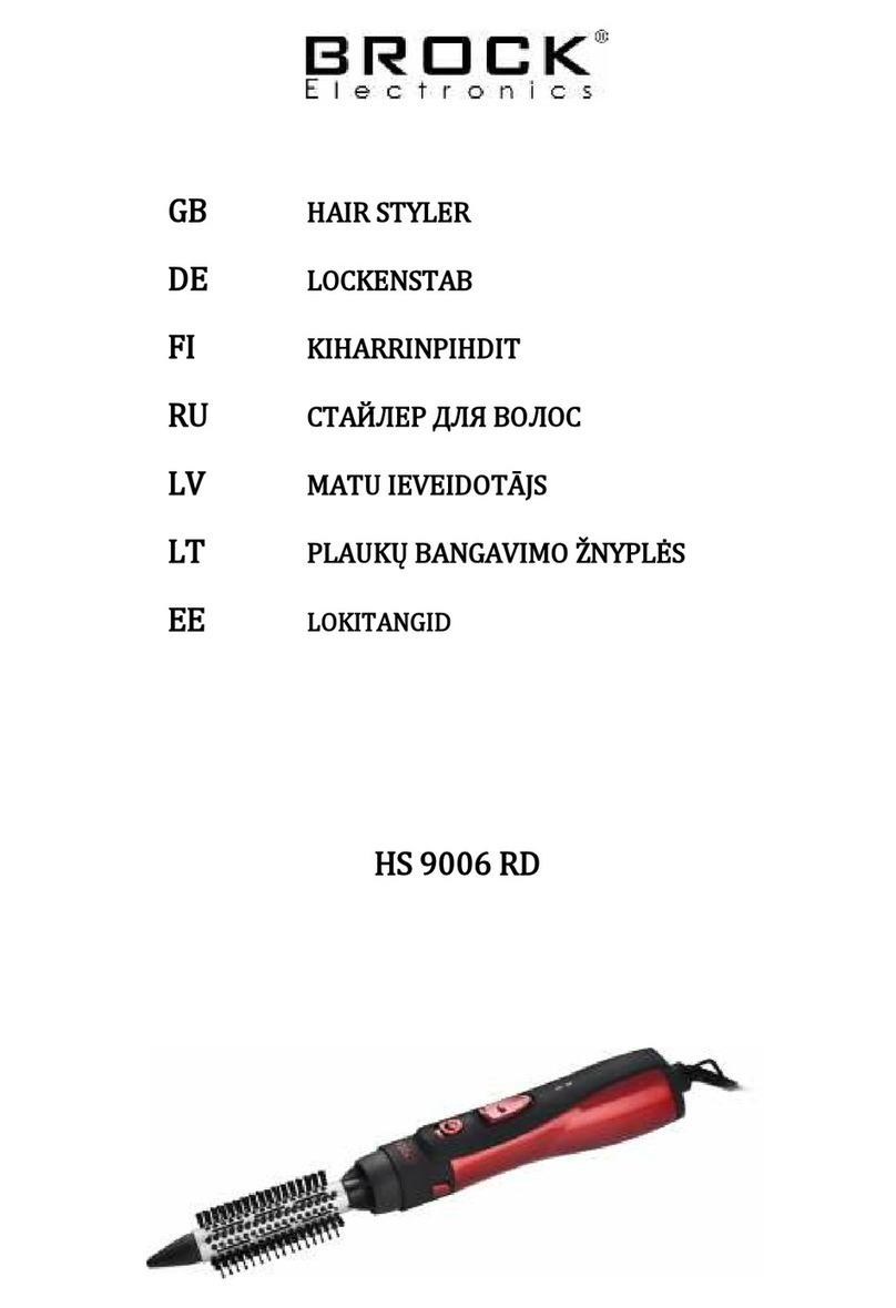 Brock HS 9006 RD manual