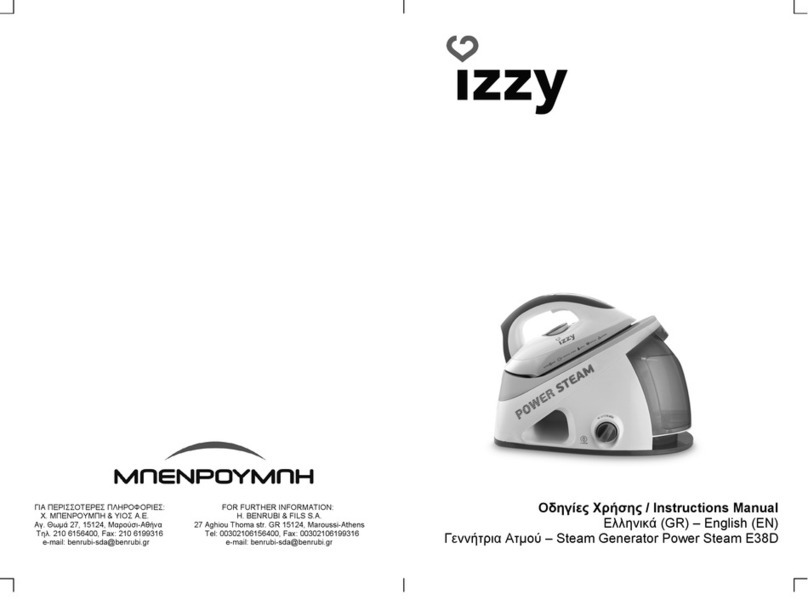 BENRUBI izzy E38D instruction manual