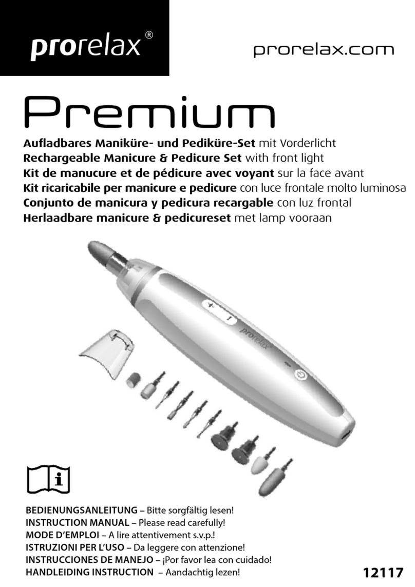 Prorelax Premium 12117 instruction manual