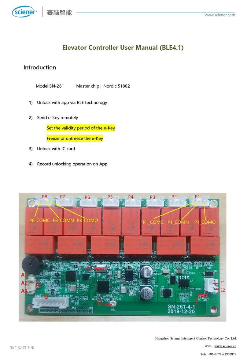 Sciener BLE4.1 User manual