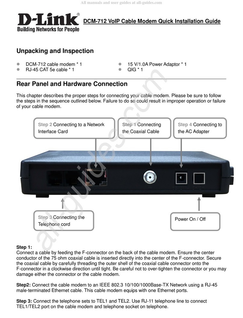 D-Link DCM-712 User manual