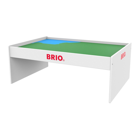 BRIO Play Table 33099 Assembly instructions