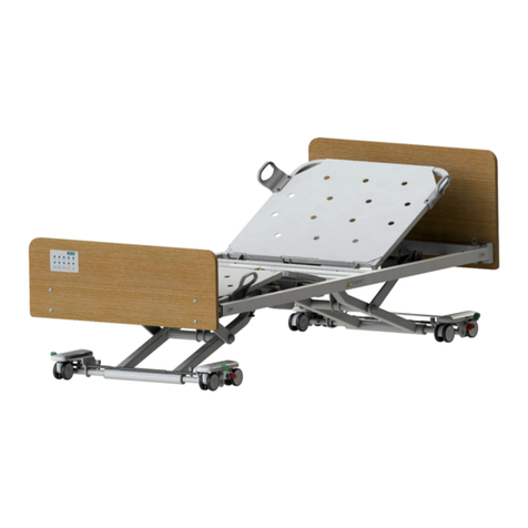 Arjo Sorrento Floor Bed Instructions for use