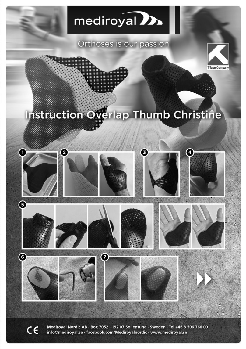 Mediroyal Overlap Thumb Christine instructions