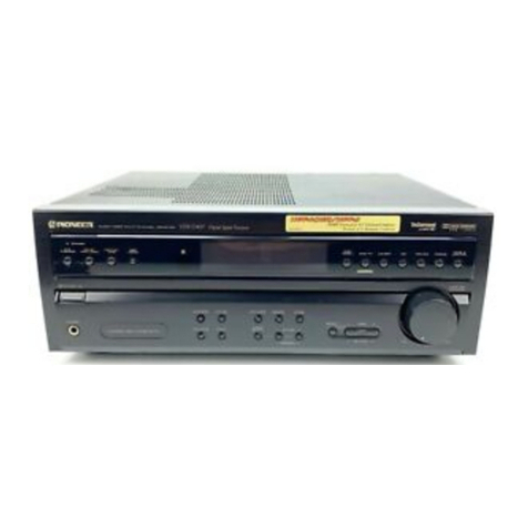 Pioneer VSX-D507S Service manual